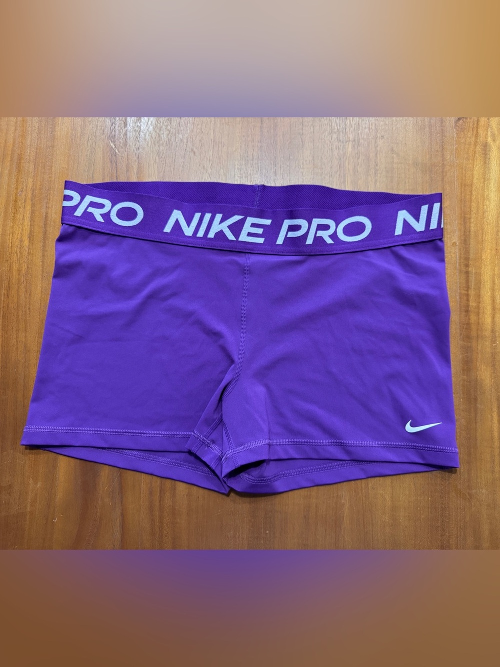 Nike Pro 3” Shorts - Purple